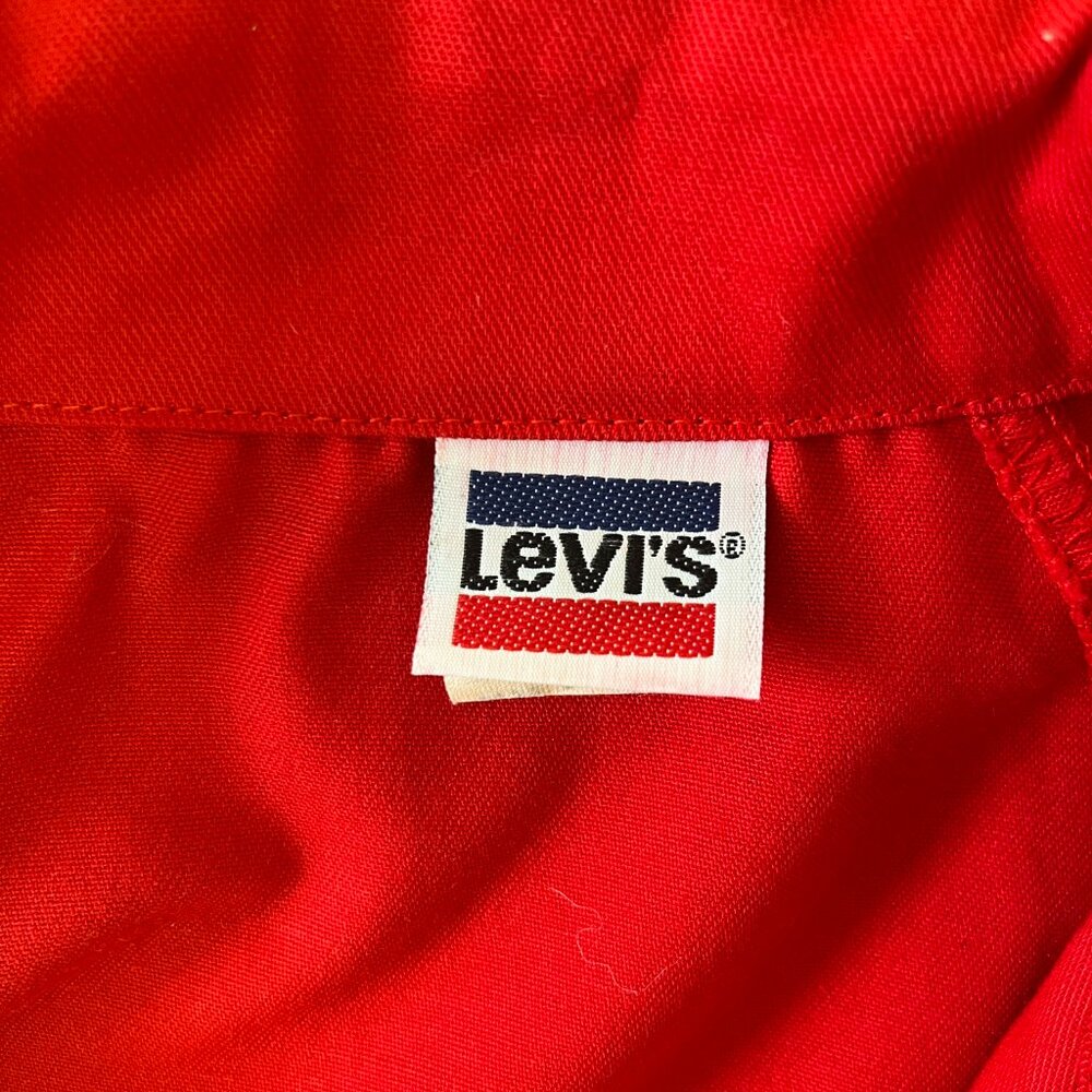 Original red Levi's bomber jacket - Picture 8 of 8